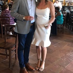 LIKELY Ruffled-hem spaghetti dress (10)